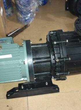 75052 3.7KW 3寸口径 黑色耐酸碱卧式同轴自吸式耐酸碱大头泵