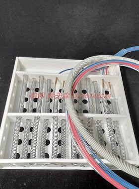 PTFE加工电加热器金属铁丝弹簧铁氟龙2KW-12KW白色板式化学电热器