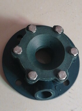 国宝塑宝过滤机大头泵铁氟龙前轴封绿色带回水孔螺丝后轴封护罩