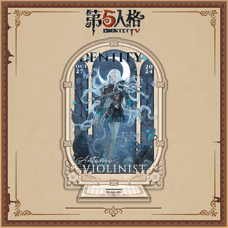 新款小提琴家生日系列大立牌模型
