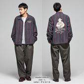 MAYER 松紧腰头设计日系复古军裤 松弛感微锥潮流工装 KRIFF 裤