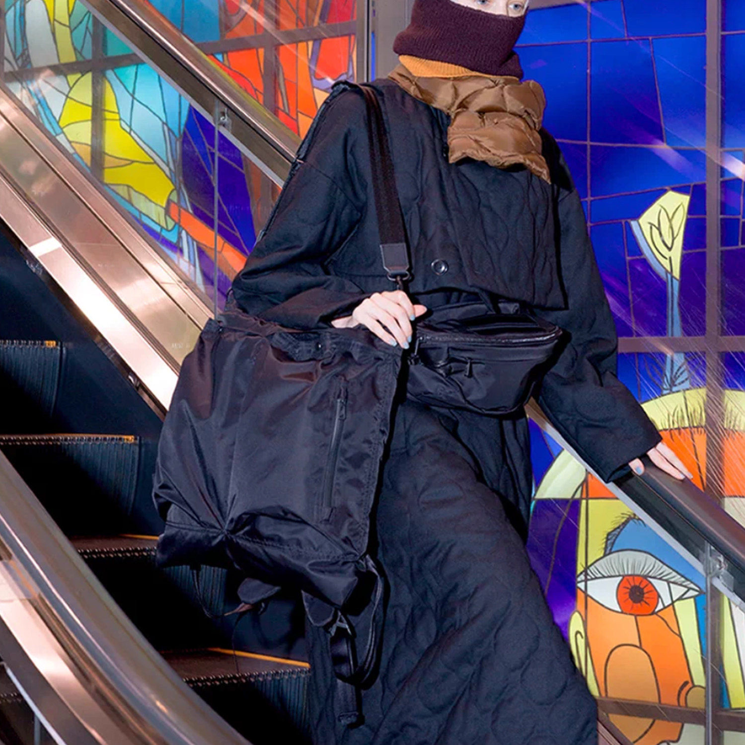 FCE可拎可挎可背多用途大容量升级版头盔包专为都市日常设计