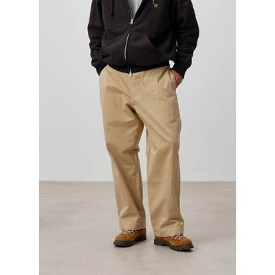 REMOCREVO H-9538军事卡其男士长裤宽松阔腿舒适百搭