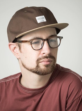 Mighty Shine 轻磅双色帆布帽 四季百搭男女纯棉棒球帽 1221003