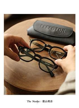 TheNERDYS × EFFECTOR 限量款日本手作眼镜板材框架复古墨镜