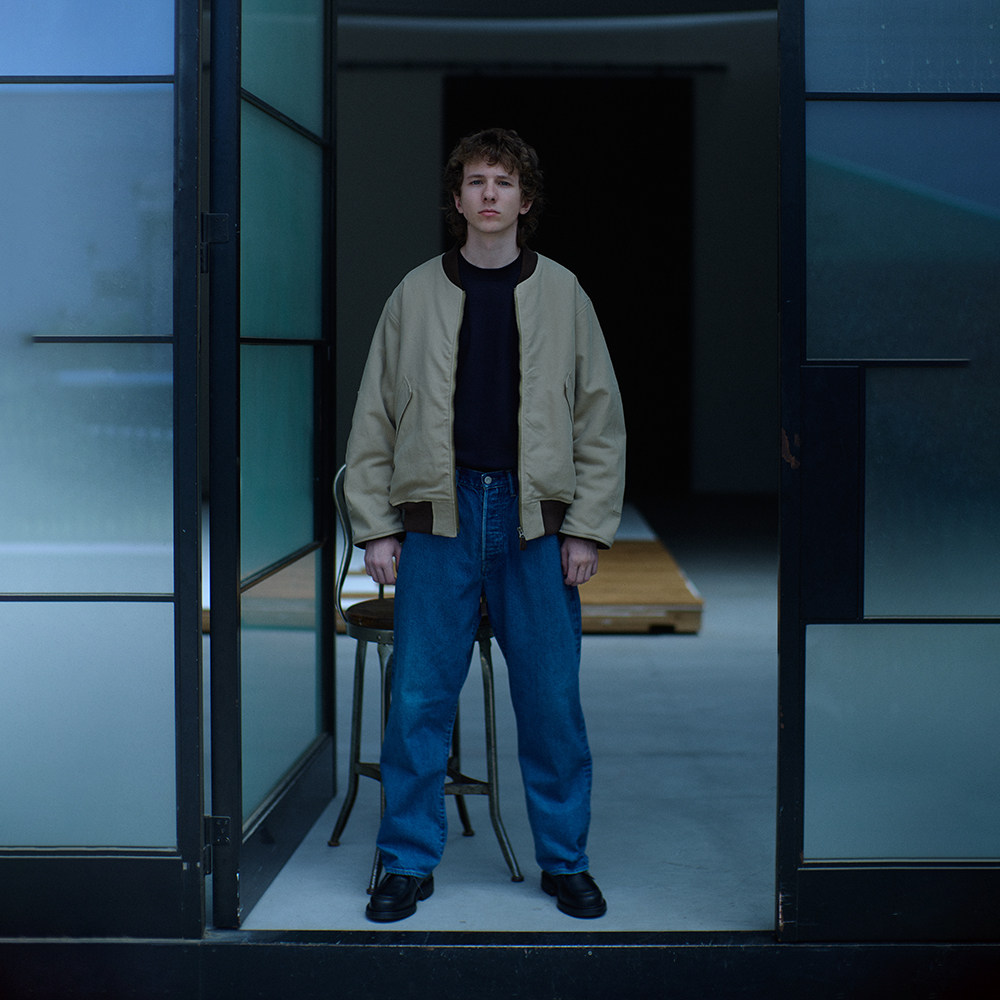 Phigvel Makers 四季常青款经典五袋直筒牛仔裤旧化水洗直筒剪裁