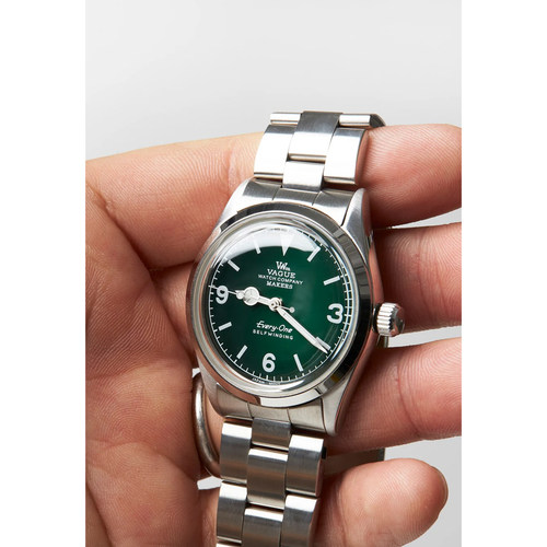 VAGUE WATCH X MAKERS 联名限定 晒伤盘氧化盘 50年代小表盘腕表