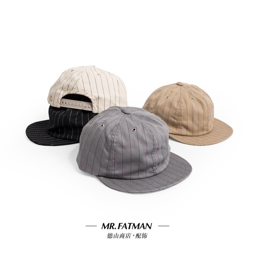 本季Mr.FATMAN美式棒球帽短檐