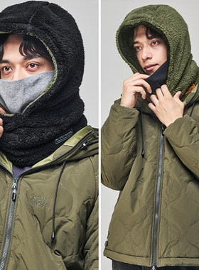 KRIFF MAYER 双面戴保暖围脖式围脖 多场合保暖需求 全家适用