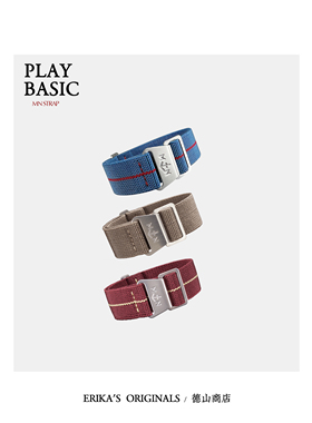 60年代军风快拆尼龙表带水鬼超霸海马表带ERIKAS MN STRAP ER2103