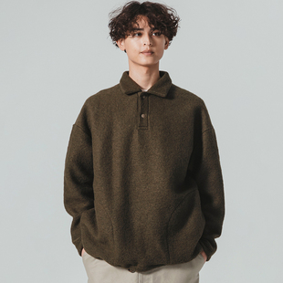 Jackman殿堂级蓬松羊毛Polo衫 设得兰羊毛意大利织造日本缝制