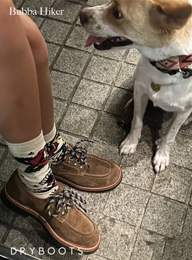 DRYBOOTS X 德山商店 亚洲楦形 Bubba Hiker 跨界户外皮鞋 B24404