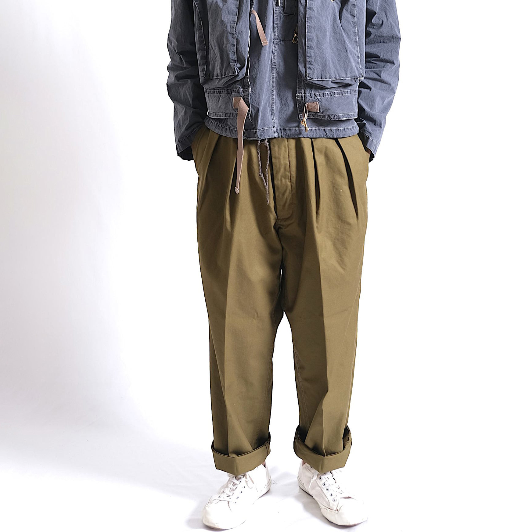 GypsySons M52 FRENCH CHINO 法军士官阔腿军裤 GS2149907A