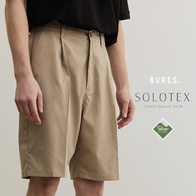BURCS 都市户外宝藏男裤Solotex挺阔宽松五分短裤gorpcore