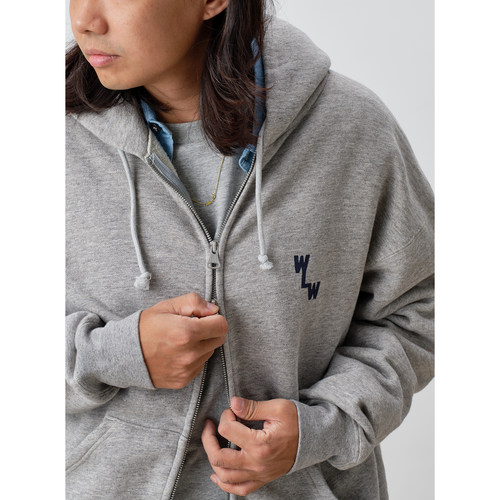 REMOCREVO Zip Sweater Hoodie双头拉链户外运动休闲带帽卫衣