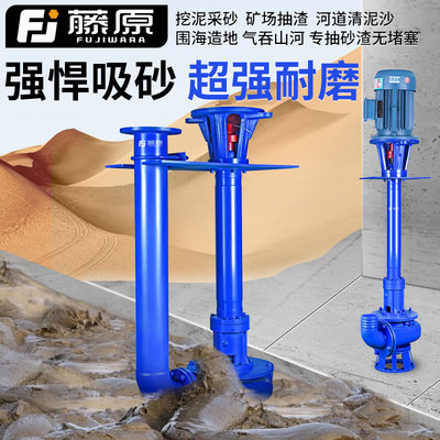 藤原液下渣浆泵立式泥浆泵抽沙泵