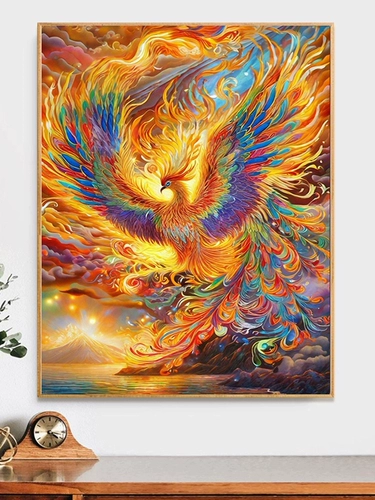 Скюнхонг Сюфанг Алмаз Дриль Феникс Нирвана ручной работы