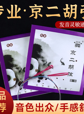 演奏京二胡弦阿丙专业京二胡琴弦套弦外弦内弦乐器配件 音质好