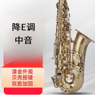 降E调中音萨克斯管乐器初学者专业演奏考级西洋乐器吹奏易吹精选