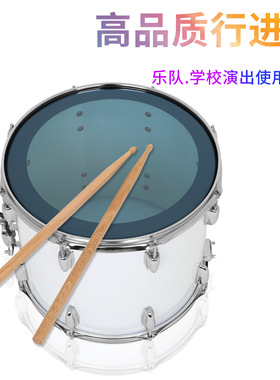 14寸X12寸高腔行进鼓小军鼓学校乐队军鼓乐器行进鼓大队鼓