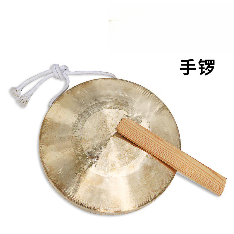 厂家供应三句半手锣中低音锣铜锣招标锣各种响铜乐器精选耐用