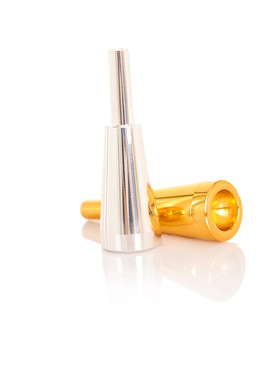 麦格维特美式加重型号嘴 小号号嘴子弹头号嘴 7C5C3C 银色 7c