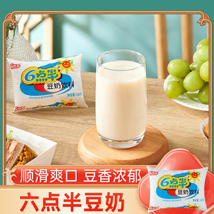 6點半經典 豆奶濃漿160ml 28袋 大豆植物蛋白飲料六點半早餐奶 袋裝