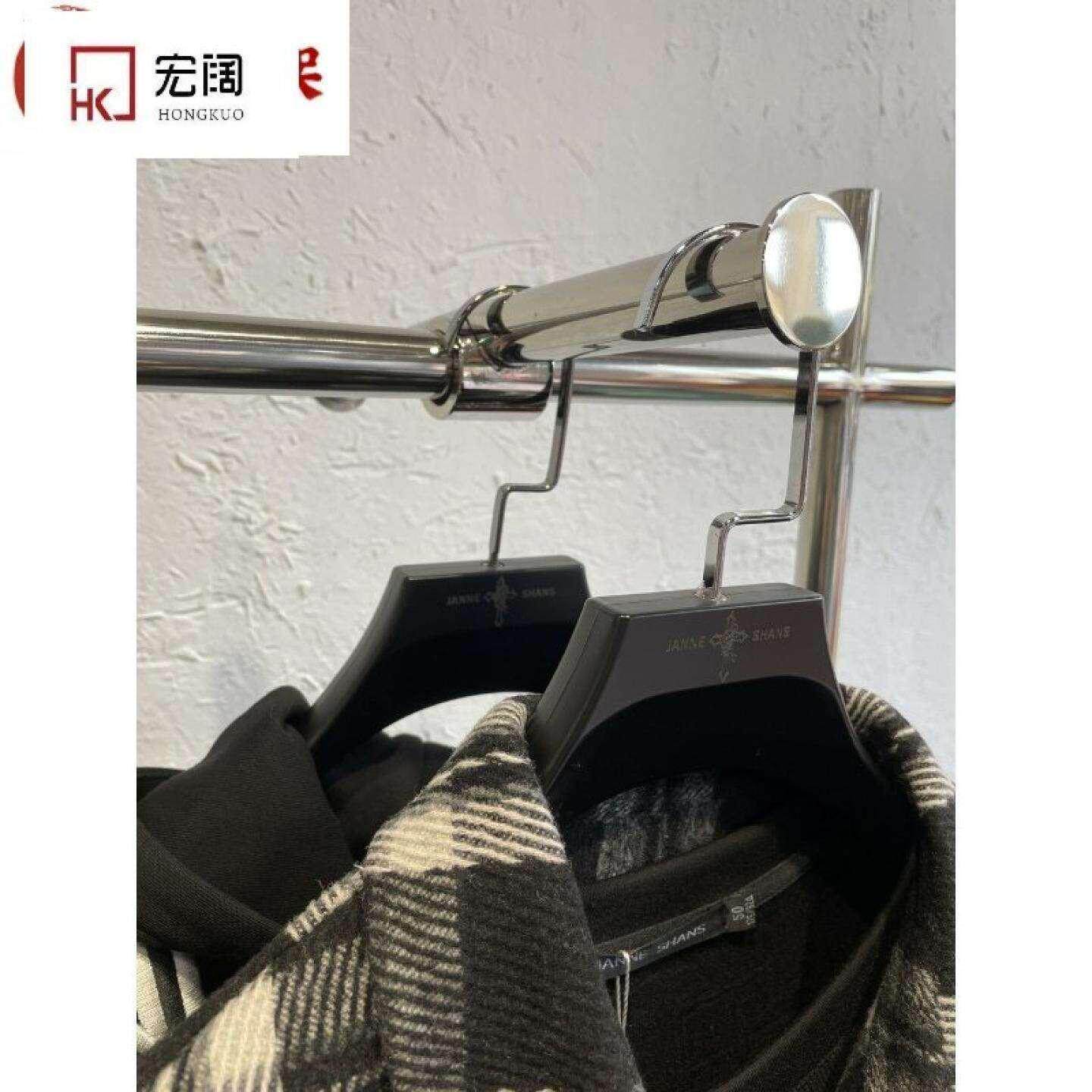 专用服装正挂件配件可移动不锈钢挂钩活动衣服展示架点挂组合高档