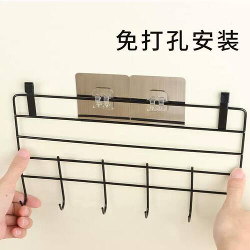 免打孔挂钩粘无痕贴铁架吹