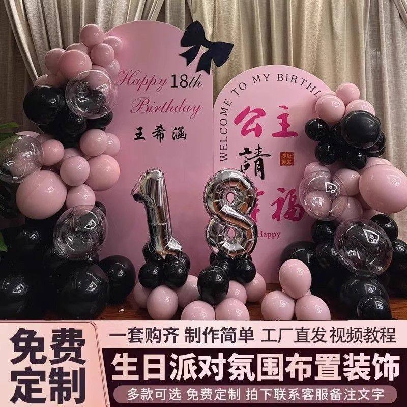 ins网红成人礼女孩生日装饰场景布置气球派对定制高级背景墙kt板,节庆用品/礼品,装扮布置套餐,淘宝优惠券,粉丝福利购,淘宝优惠卷