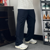 斌斌梨cleanfit基础透气直筒长裤 日系复古230克针织抗皱休闲西裤