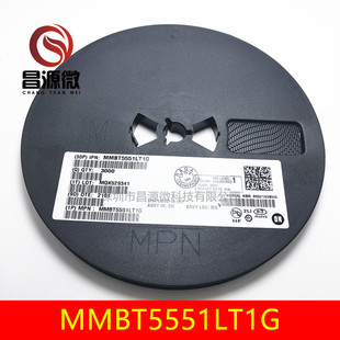 2N5551 MMBT5551LT1G 印丝G1 NPN沟道 SOT23贴片三极管 ON 安森美