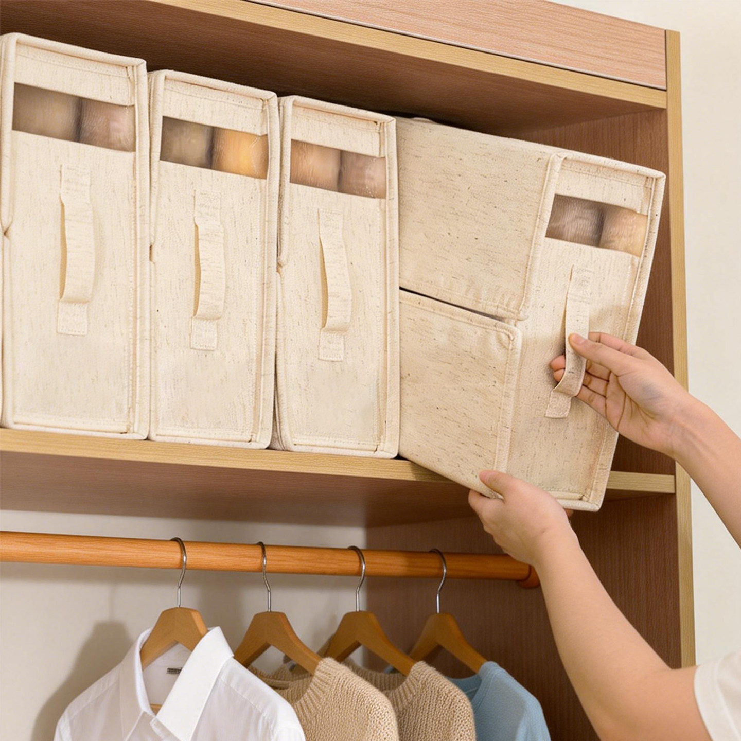 卧室四件套收纳盒衣柜可折叠床单整理箱被套罩储物盒家用收纳神器,收纳整理,收纳箱,淘宝优惠券,粉丝福利购,淘宝优惠卷