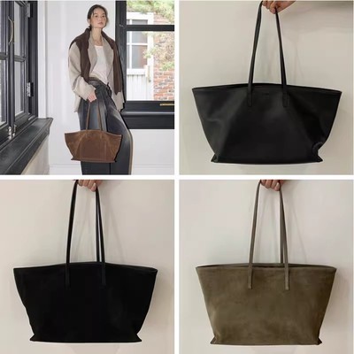 韩国代购bucks leather新款荔枝纹手提包时尚大容量单肩托特包女