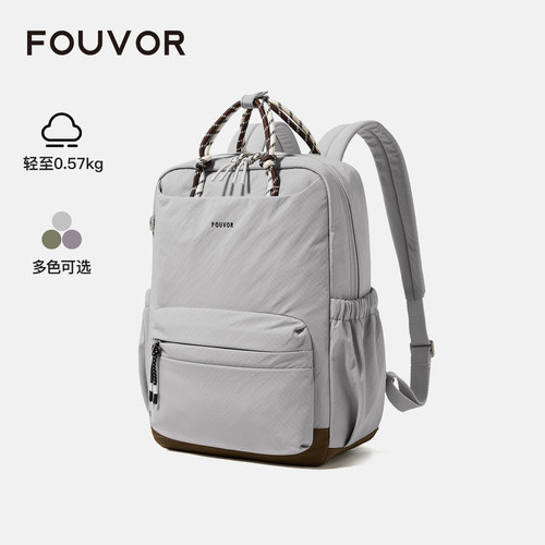 Fouvor轻便防水女通勤旅行双肩包