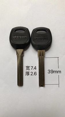 胶窄半圆民用钥匙坯锁具