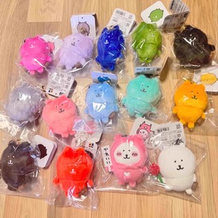 日本代购新品彩色自嘲熊包挂件吉伊卡哇十二色熊玫瑰熊爱心睡衣熊
