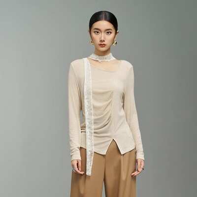 YIJIANGLAN25早秋新品针织衫