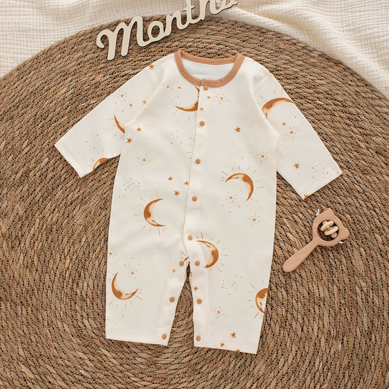 宝宝春秋款连体衣夏季薄空调服