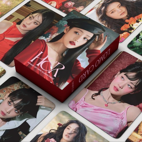 米妮小卡GIDLE女娃MINNIE新专辑HER周边非官方正版自印三寸LOMO卡