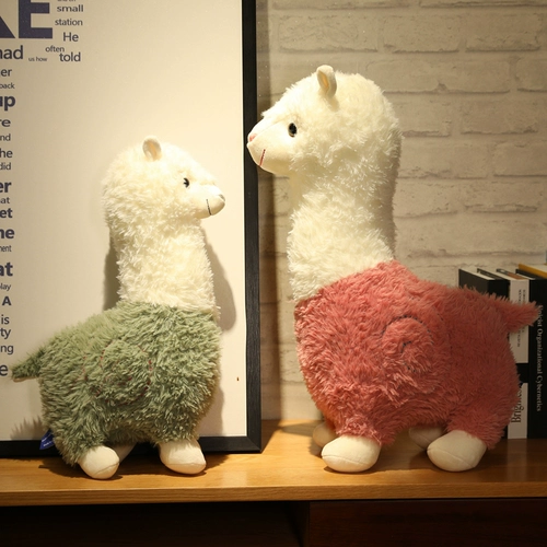 Милая плюшевая альпака, успокаивающая игрушка, тряпичная кукла, подушка, подарок на день рождения