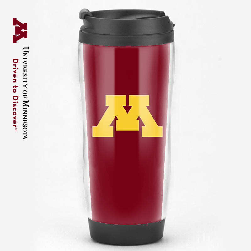 美国名校定制 明尼苏达大学UMN周边留学生精美纪念礼品马克水杯子