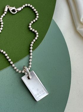 中古正品G*ucci古*驰百搭925银手链不退换