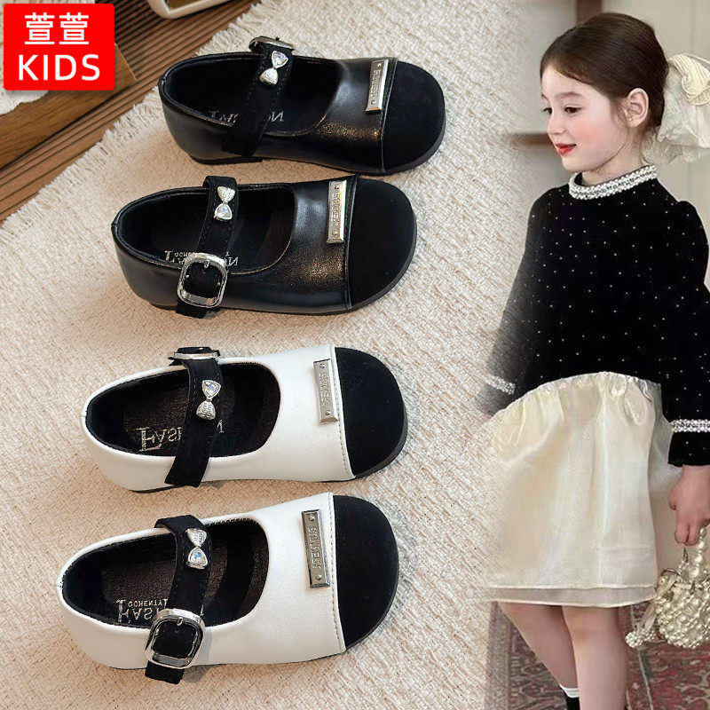 儿童公主鞋春季女童小皮鞋2026新款春款女宝宝鞋子软底小女孩单鞋