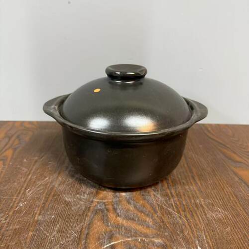 景德镇珍宝砂锅2010黑1.5升光面耐高温不裂家用炖煮煲汤炖锅微瑕