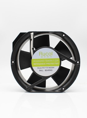 瑞科制冷 YA217251 HBL 220V 0.24A 17CM 17251 散热风扇轴流风机