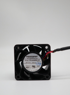 PIA040H12P 4028 12V双滚珠风扇 4厘米机箱电源 4线PWM大风量风扇