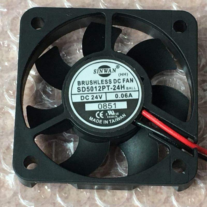 迅达电梯变频器风扇SD5012PT-24H 5cm5012 24V 0.06A变频器风扇
