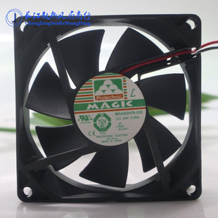 025 24V 变频器 MAGIC 散热风扇 液压 MGA8024YR 8CM 永立 0.26A