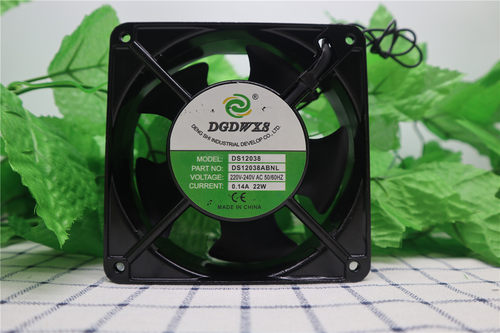 DGDWXS风扇DS12038轴流风机DS12038HSL静音散热工业风扇220V